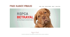 Desktop Screenshot of freerangefraud.com
